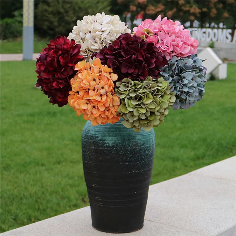 Artificial Hydrangea Wreath Wedding Flowers