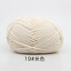 40-50g/Set 4ply Milk Cotton(80%) Knitting Yarn