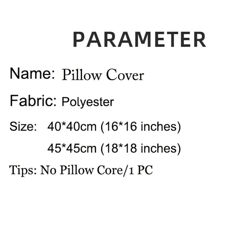 1-Pack Pillowcases with Ruffles (No Pillow Core)
