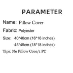 1-Pack Pillowcases with Ruffles (No Pillow Core)