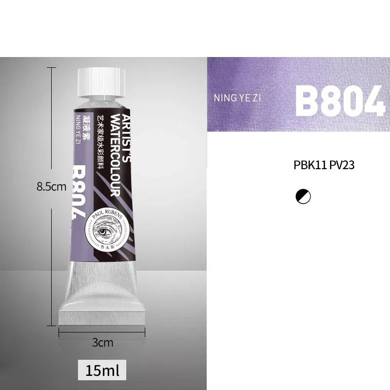 NEW Paul Rubens Professional Watercolor Paint 21 colors 15ML