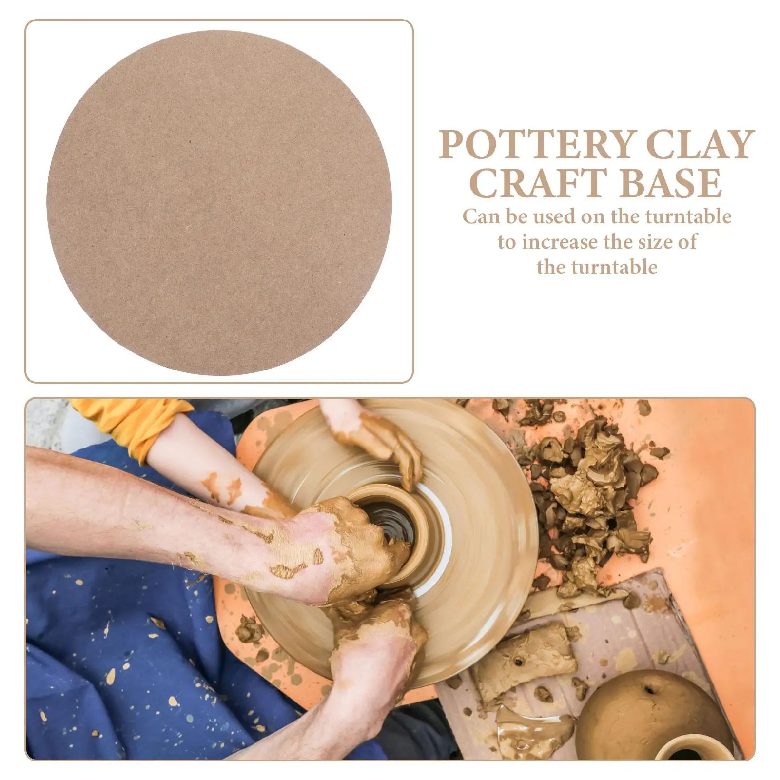 30Cm High Density Clay Drying Board Reusable