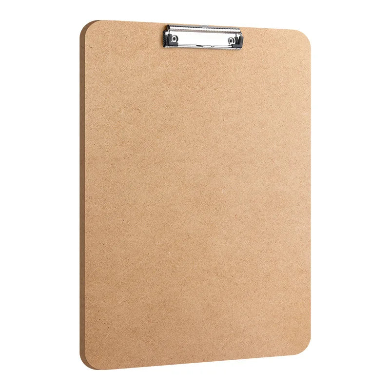 Drawing Board Sketch Pad with Clip Portable Wooden Easel