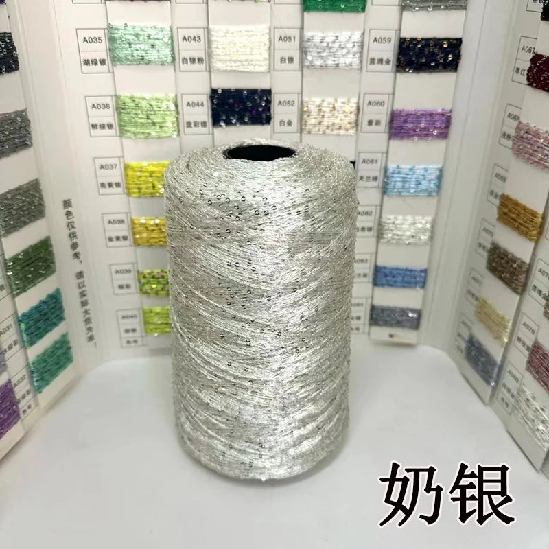 Sequins Beaded Yarn