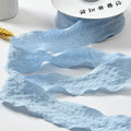 4CM 9 Meters/Roll Wrinkled Lace Edge Ribbons