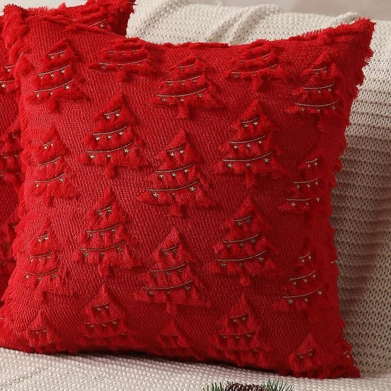 Pillow Cover Christmas Tree Cushion Cover