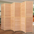 6 Panel Room Divider 6 Ft Tall Folding Privacy Screen