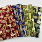 Japanese Style Kimono Bronzed Cotton Fabric