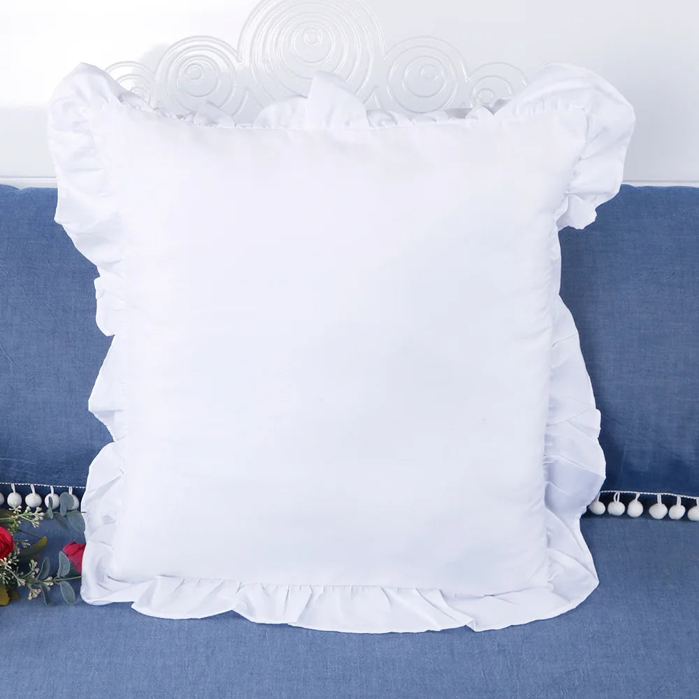 1-Pack Pillowcases with Ruffles (No Pillow Core)