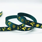 5yards/Lot 10mm Christmas Ribbon