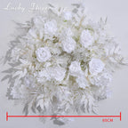 Artificial flowers Wreath Wedding Decoration Table Frame decor Floral Centerpiece Flower Backdrop Arrangement Flower Row