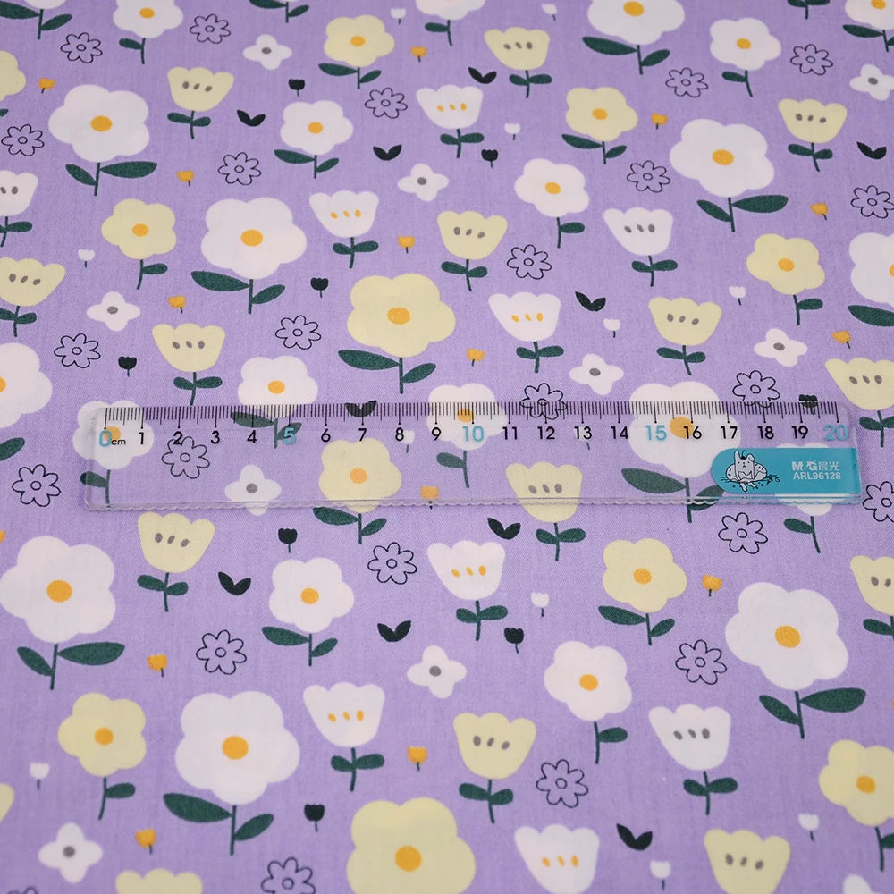 Rose Printed Cotton Fabrics by the Meter