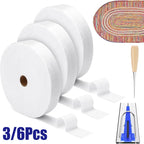 Jelly Roll Batting Strip Cotton Blend Fleece