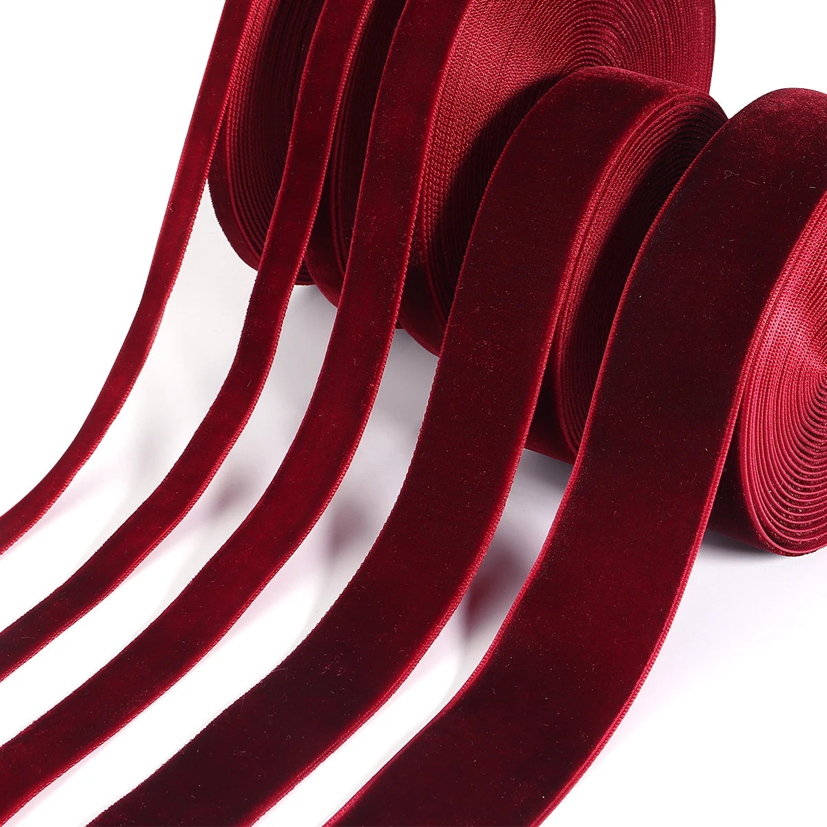 5-10yards/roll Velvet Ribbons