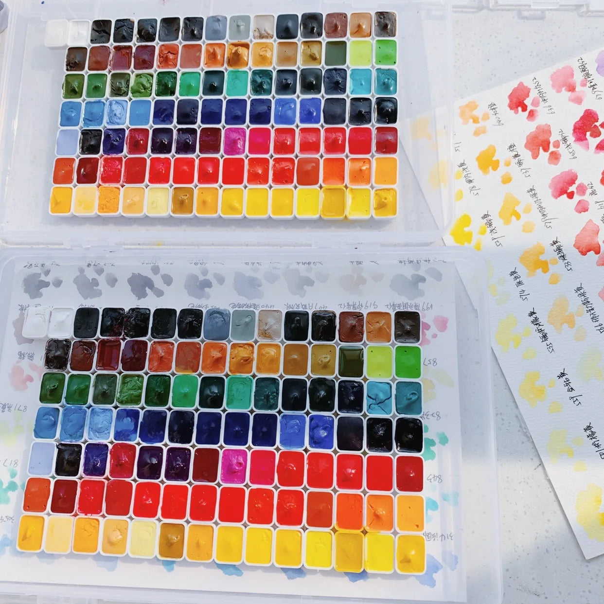 France SENNELIER artist watercolor paint 24/36/99