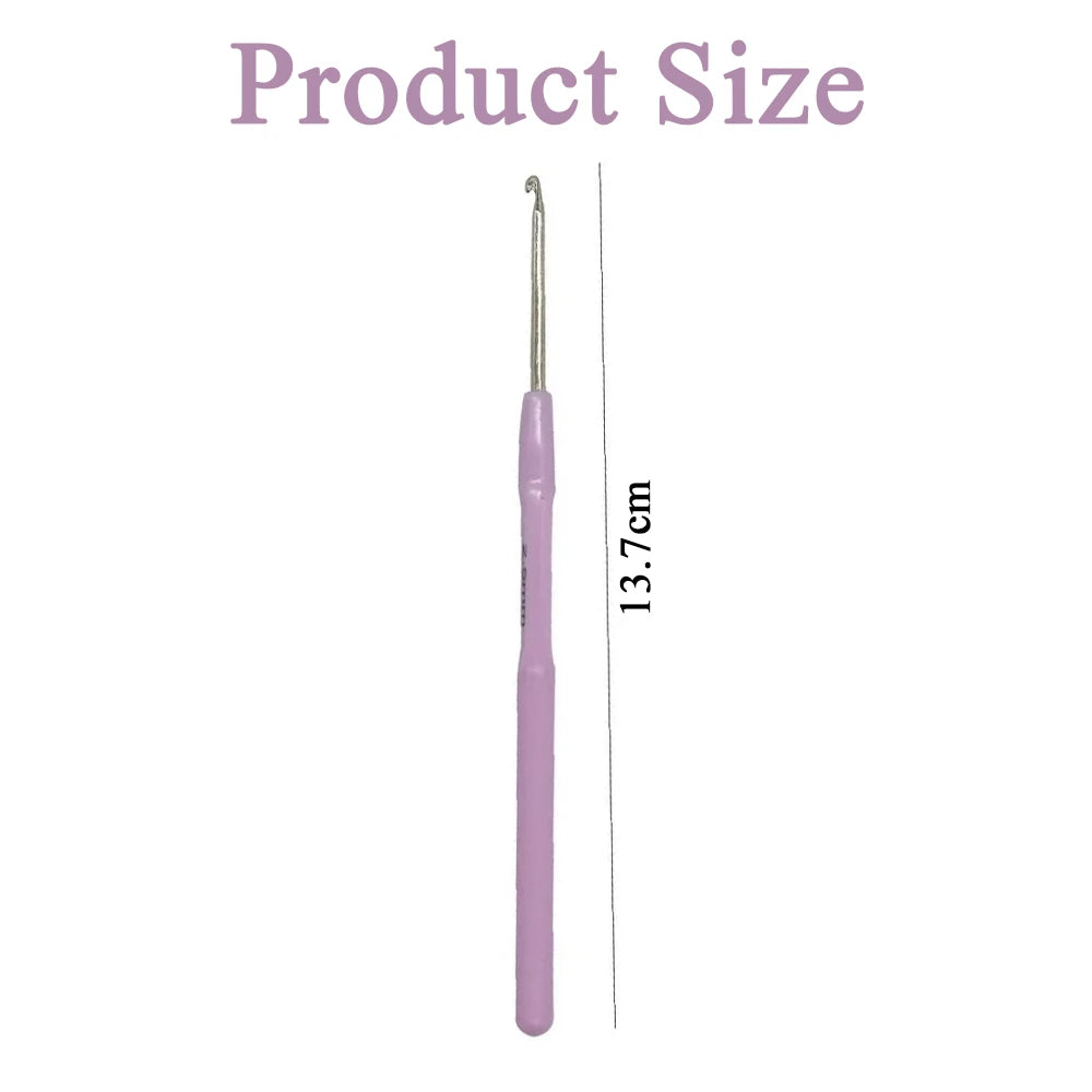 3pcs/set Plastic Crochet Hooks Set