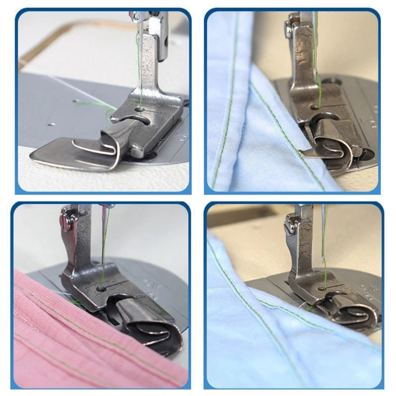 Sewing Machine Curved Hemming Foot