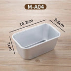 1Pc Square Box Mold Baking Tool Aluminum Alloy Non-Stick
