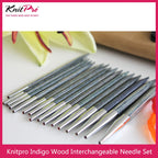 Interchangeable Circular Needle Set With Knitting Needle Tip