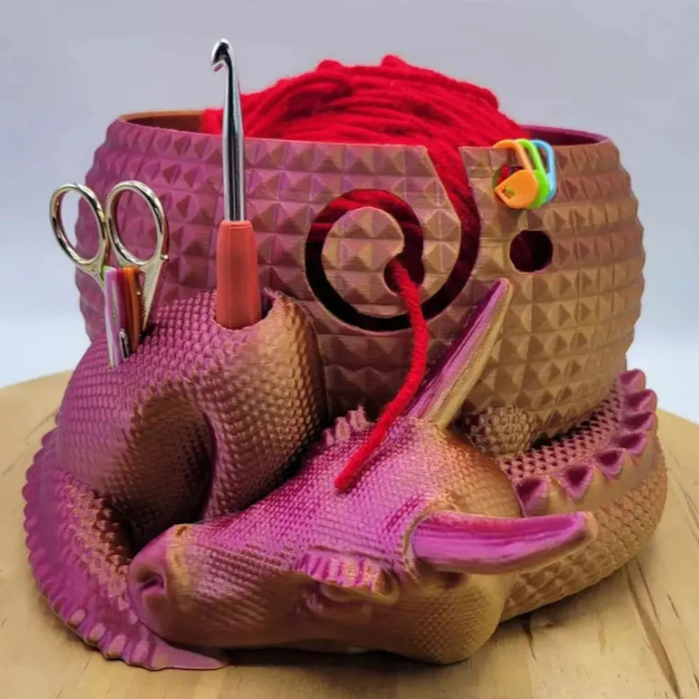 Crochet Bowl Yarn Storage Holder