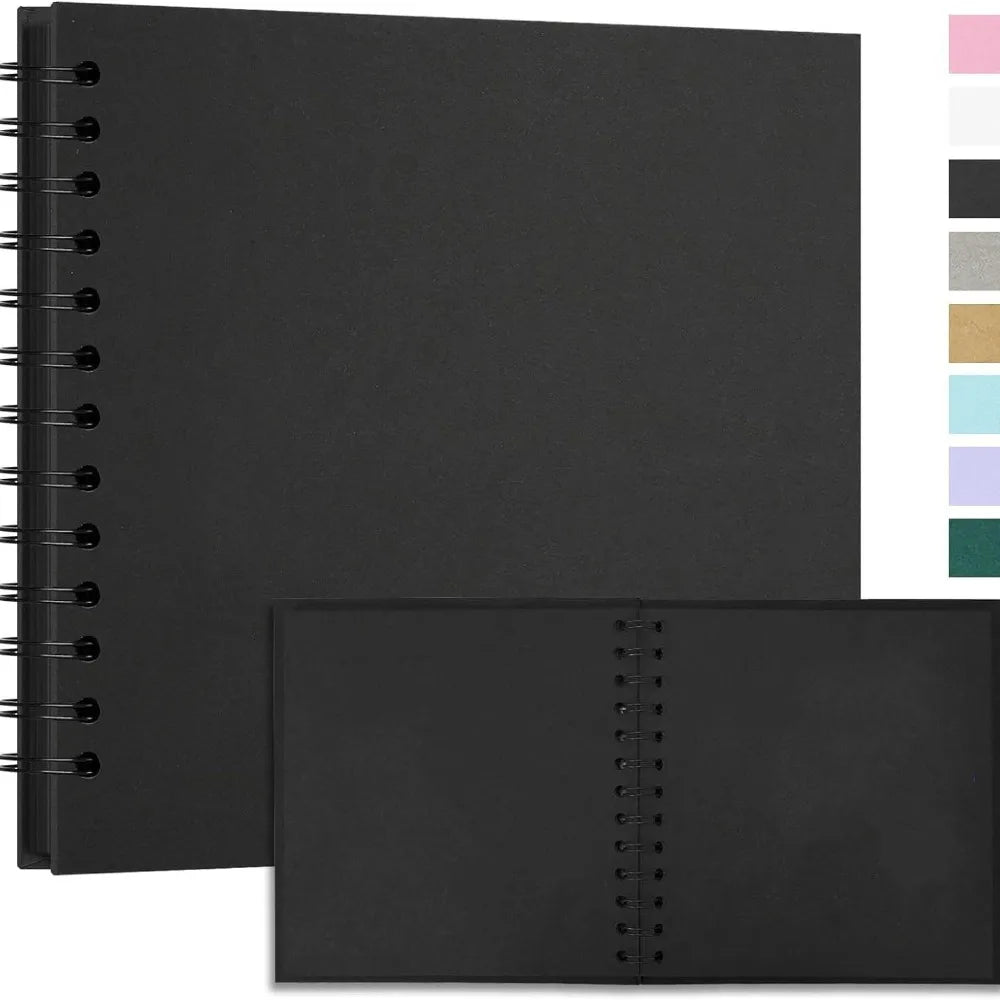 DIY Handmade Kraft Paper Scrapbook Graffiti Simple Photo Album