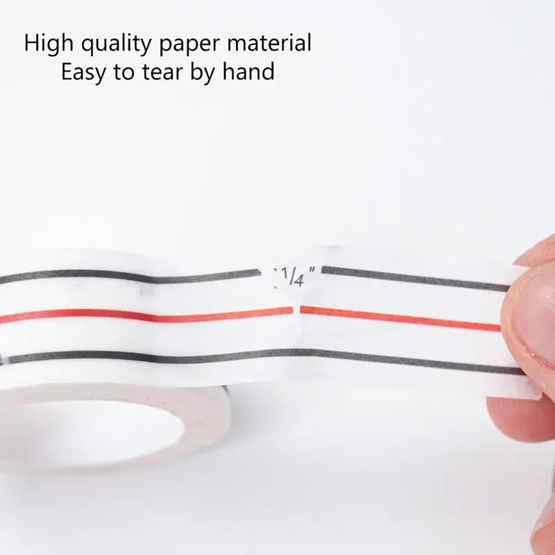 100m Quilting Positioning Sewing Tools: Washi Tape for Diagonal Straight-Guide