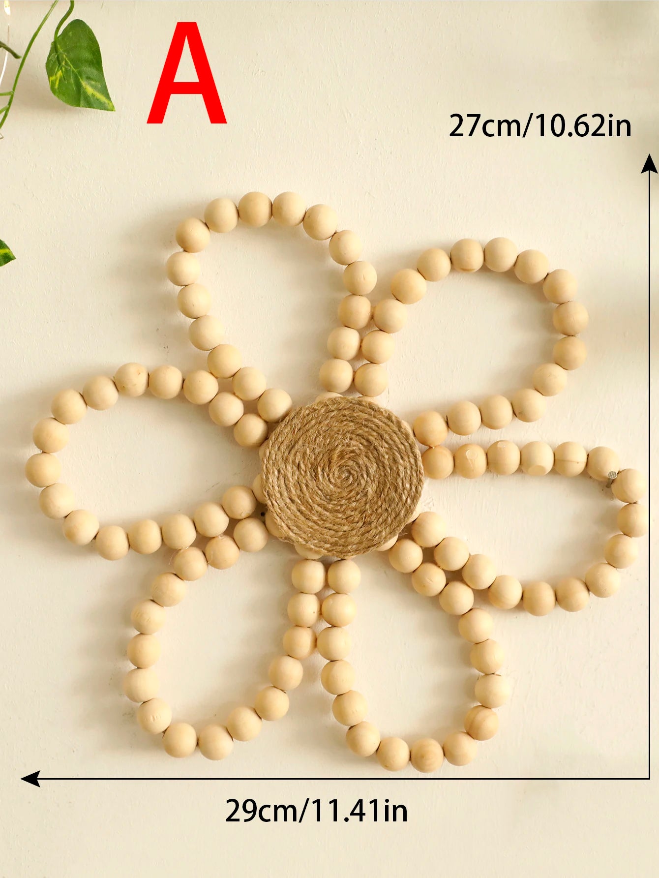 Wooden Beads Flower