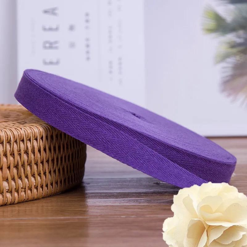 10mm/15mm/20mm 100% Cotton Ribbon