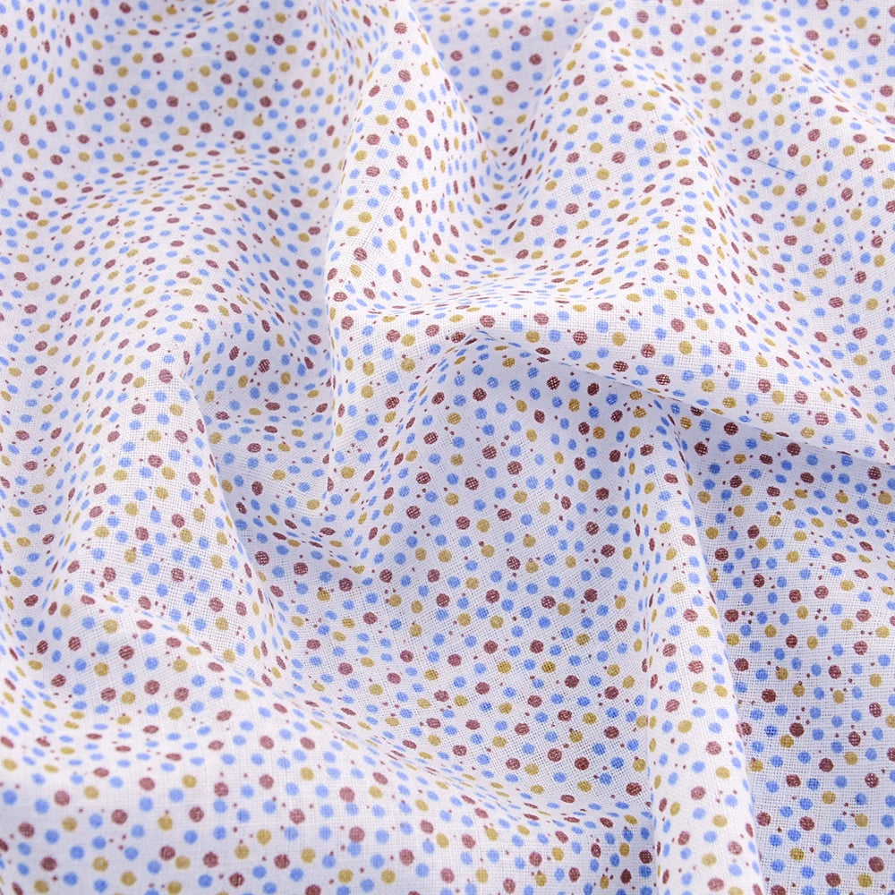 Lovely Fresh Red Printed Cloth 100% Cotton Fabric