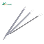 3pcs/set Big Eye Nylon Wire Knitting Needles