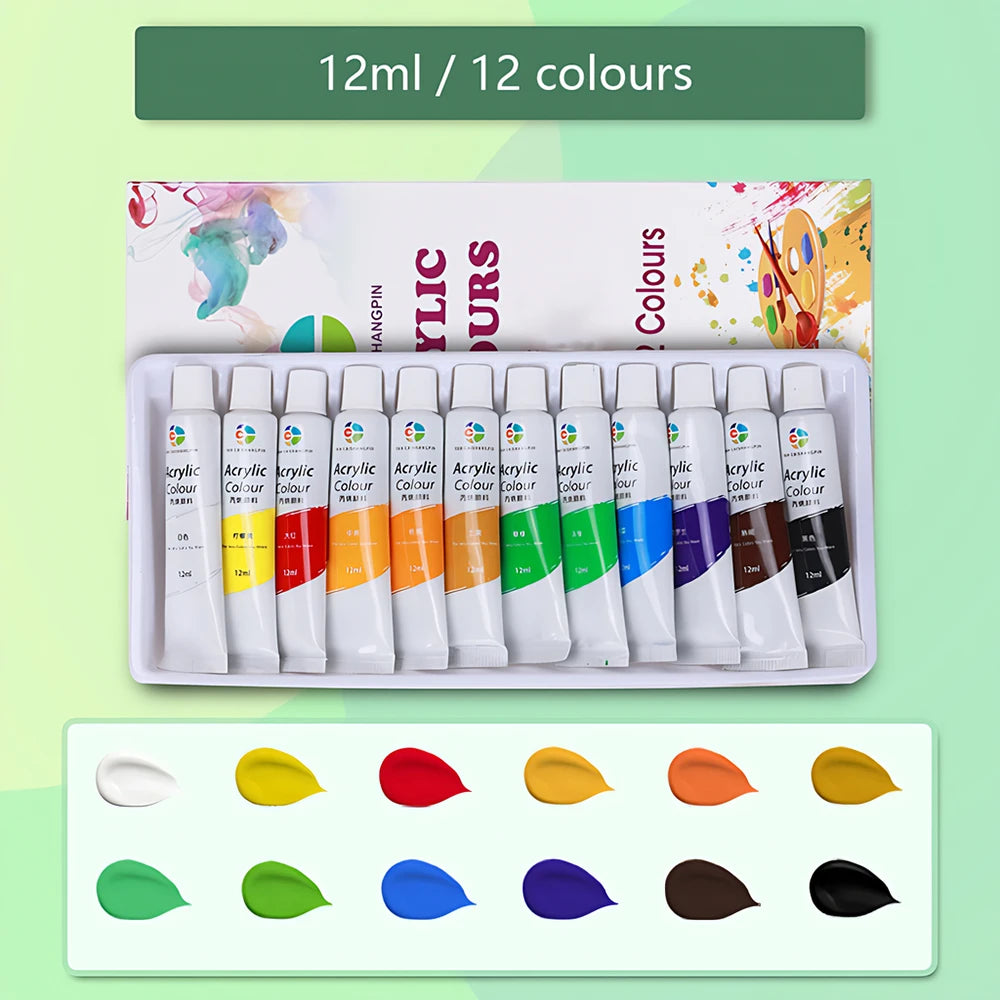Acrylic Paint Set 12/18/24/36