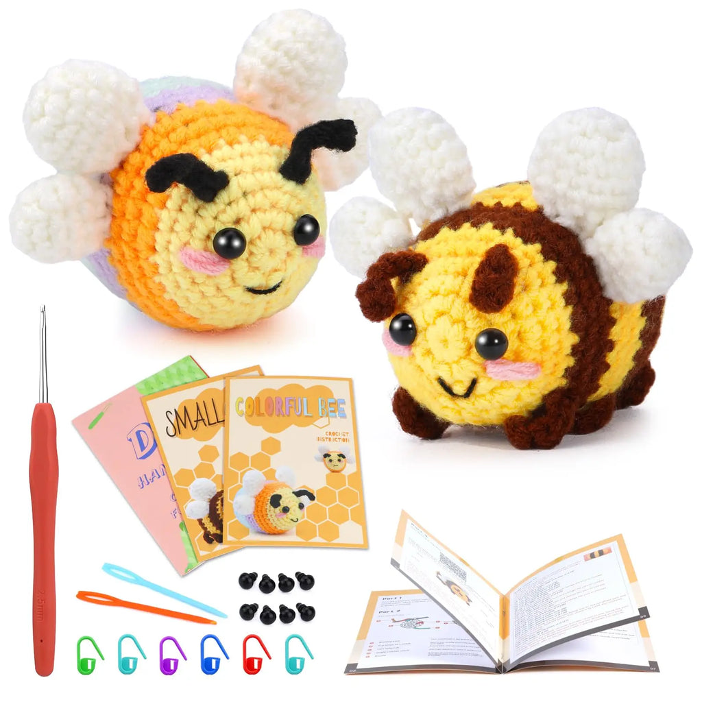 Crochet Animal Kit Bee