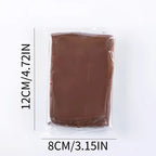 Soft polymer clay, non-burning white clay