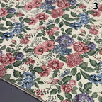 100X148Cm Oil Painting Floral Jacquard Fabric