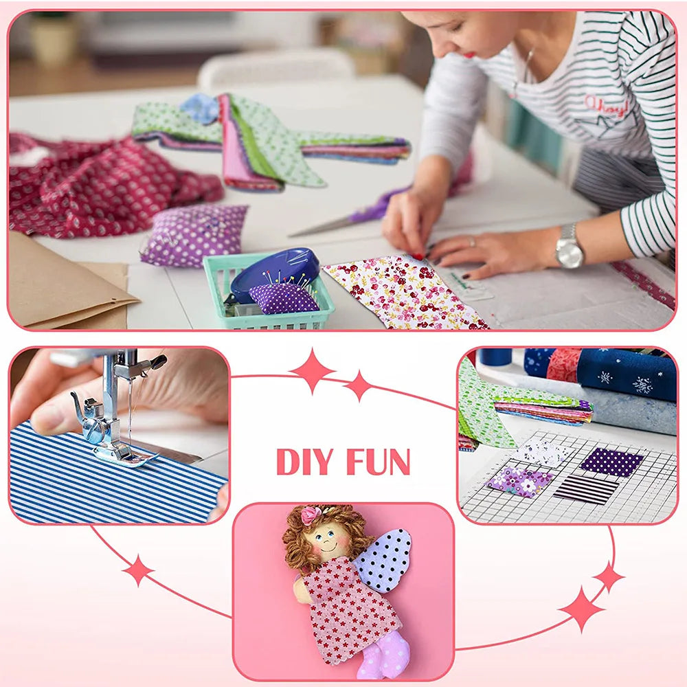 40Pcs Colorful Sewing Material Cotton