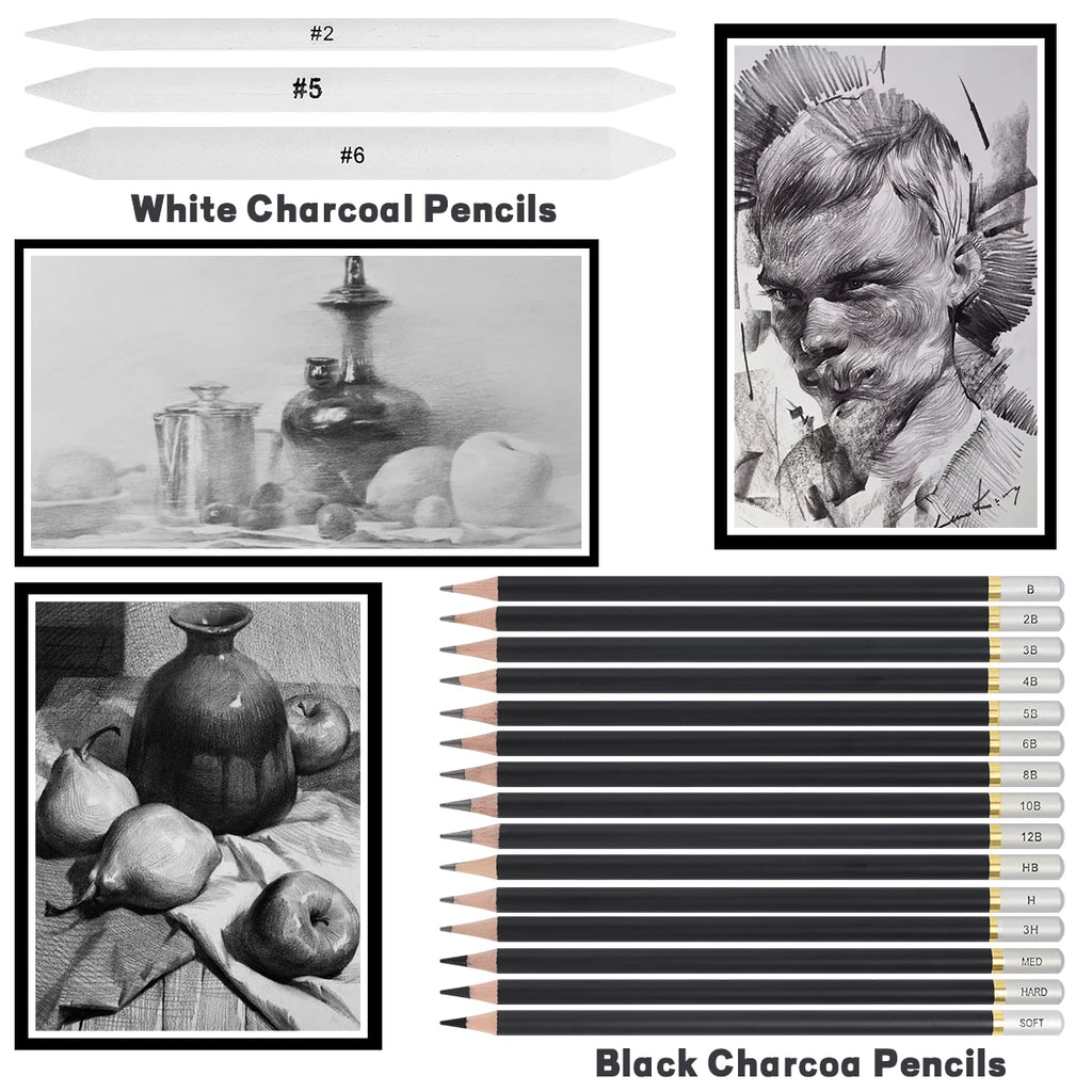 Bview Art Professional 32-pc Artist Drawing Set