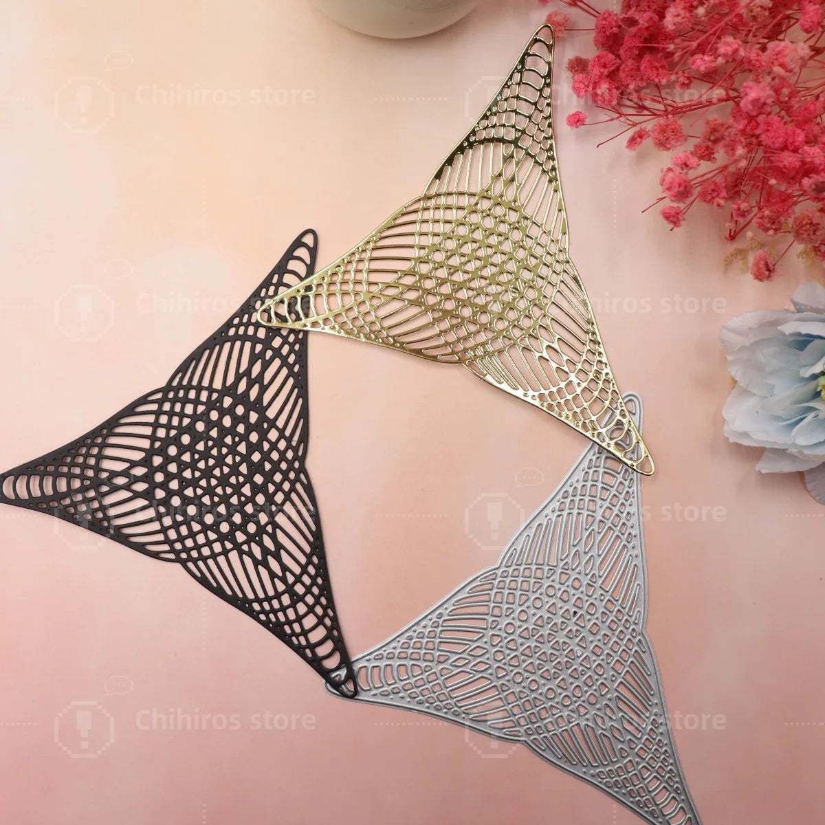 Line Background Pattern Metal Cutting Dies