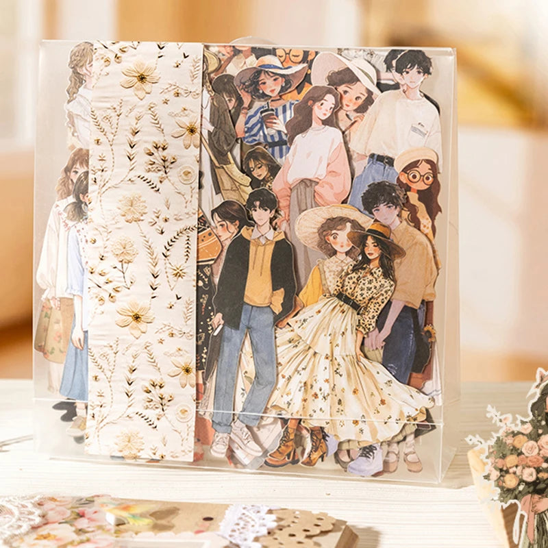 100pcs people like character theme