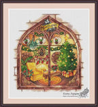 Needlework Kit NOT PRINTED Cross Stich Set