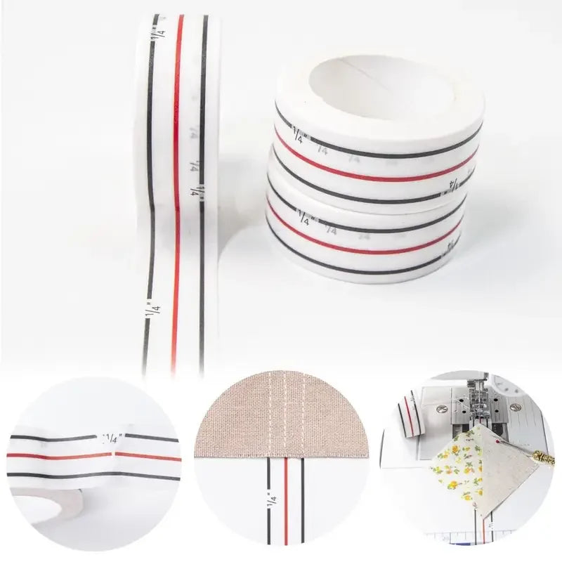 100m Quilting Positioning Sewing Tools: Washi Tape for Diagonal Straight-Guide