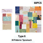 30 Pcs Scrapbooking Tissue Paper Onion Skin Kraft Paper