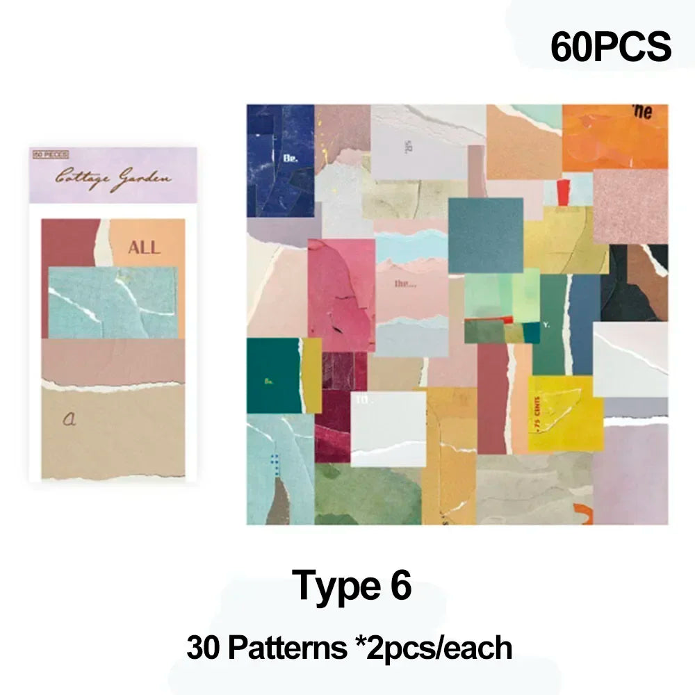 30 Pcs Scrapbooking Tissue Paper Onion Skin Kraft Paper