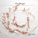 Water Drop Vine Wreath Door Hanging