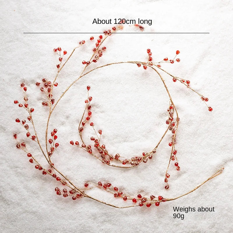 Water Drop Vine Wreath Door Hanging