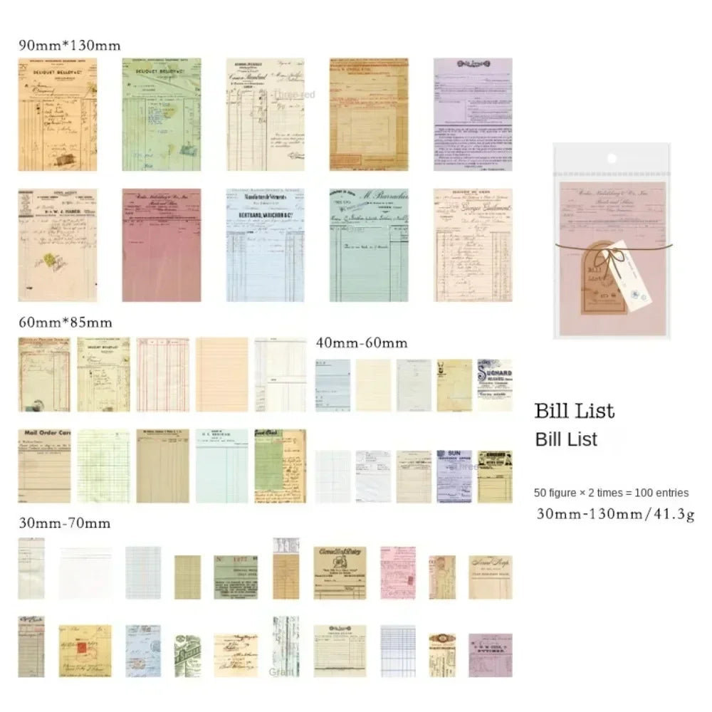 30 Pcs Scrapbooking Tissue Paper Onion Skin Kraft Paper