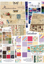 12 Sheet Scrapbook Paper 30x30cm