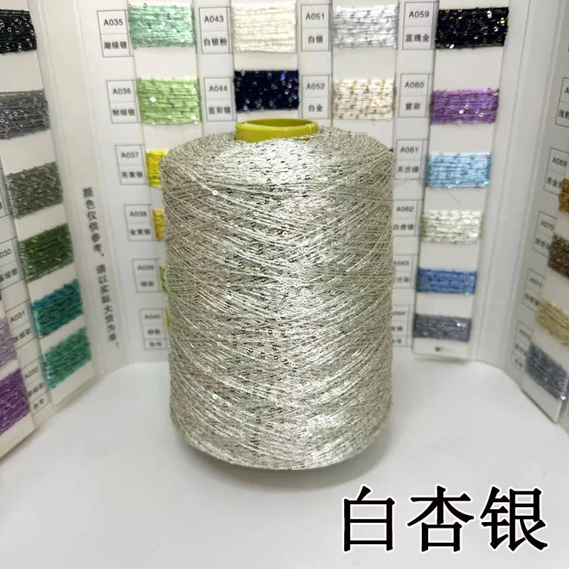 Sequins Beaded Yarn