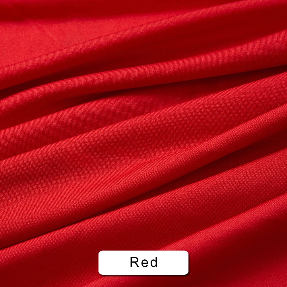 50X165cm Solid Color 4-way Stretch Jersey Fabric