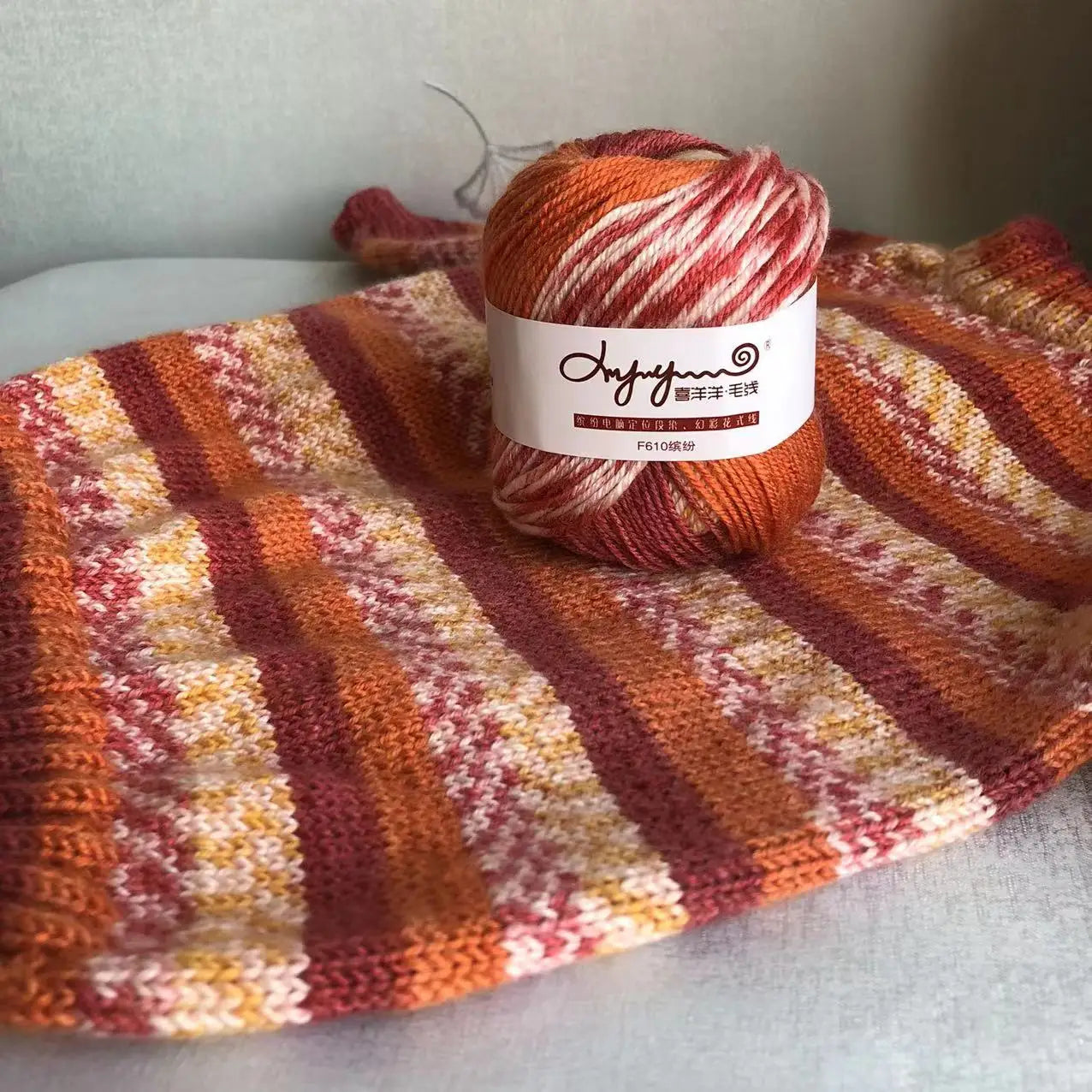 100% Cotton Handwoven Medium and Fine Dyed Yarn