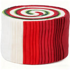 40pcs Christmas Solid Cotton Jelly Roll